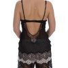 Floral Lace Lingerie Chemise Babydoll with Adjustable Straps Women – 1 IT