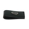 Authentic Dolce & Gabbana Green Leather Money Bar Clip One Size Men