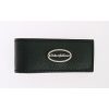 Authentic Dolce & Gabbana Green Leather Money Bar Clip One Size Men