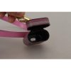 Gorgeous Dolce & Gabbana Airpods Case with Logo Detail – Pink and Black One Size Women