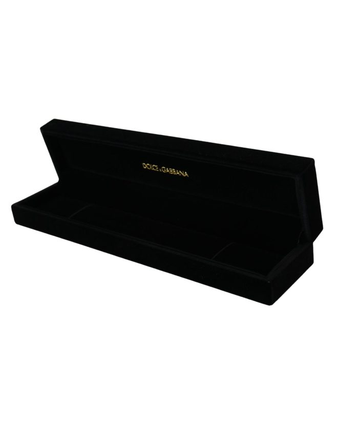 Velvet Jewelry Storage Box with Logo Plaque One Size Women