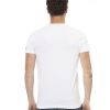 Short Sleeve T-shirt with Round Neck and Front Print L Men