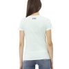 Short Sleeve T-shirt with Round Neck – Front Print XL Women