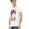 Front Print Short Sleeve T-shirt – 3XL