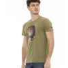 Short Sleeve T-shirt with Front Print – 3XL