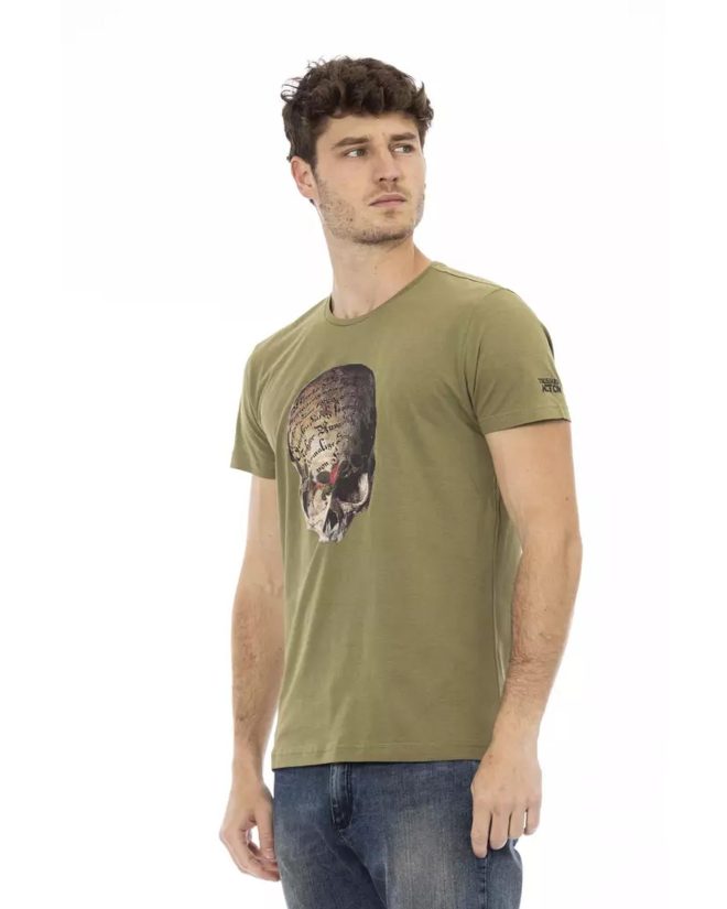 Short Sleeve T-shirt with Front Print – 3XL