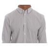 Frankie Morello Casual Shirt with Blue Stripes Men – L