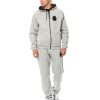 Billionaire Italian Couture Sweatsuit with Hooded Sweater and Elasticated Pants Men – 2XL