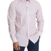 100% Authentic Dolce & Gabbana Light Pink Dress Shirt 41 IT Men