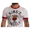 KINGS ANGELS T-shirt by Dolce & Gabbana 44 IT Men