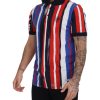 100% Authentic Dolce & Gabbana Striped Polo T-Shirt Men – 48 IT