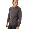 Embroidered Extrafine Wool Merinos Crew Neck Sweater – L