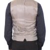 100% Authentic Dolce & Gabbana Dress Vest with Logo Details 48 IT Men