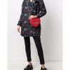 Love Moschino Button Closure Black Coat 44 IT Women