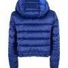 Yes Zee Short Down Jacket with Zip Closure and Hood – L