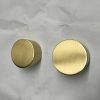 2021 New Burnished Gold Brushed Brass mixer WaterMark WELS round taps wall faucet basin