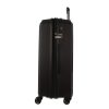 Cardin Inspired Milleni Checked Luggage Bag Travel Carry On Suitcase 75cm (124L) – Black