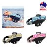 Dog Life Jacket Lifesaver Pet Safety Vest Swimming Boating Float Aid Buoyancy