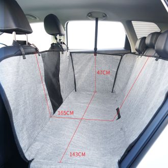 Cargo Pet Car Boot Back Seat Cover Rear Dog Waterproof Protector Liner Mat Pad Grey Large