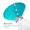 Pet Dog Cat Elizabethan Collar Nylon Adjustable Cone Mesh Recovery