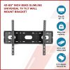 42-85″ Inch 85kg Slimline Universal TV Tilt Wall Mount Bracket