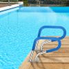 Swimming Pool Hand Rail Step Grab Rail 76.2×55.8cm with Drill Bit