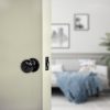 Door Handle Set Round Black – Privacy Function