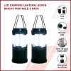 LED Camping Lantern, Super Bright Portable 2 Pack