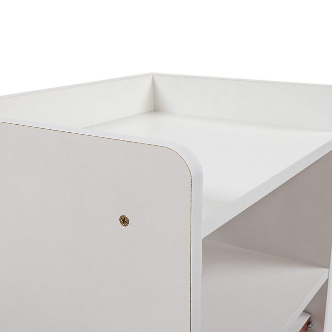 Kayuga Bedside Tables Drawers Side Table Bedroom Furniture Nightstand Unit – White