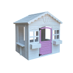 Cubby House Kids Wooden Outdoor Playhouse Cottage Play Children Timber