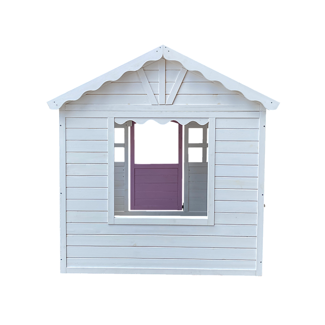 Cubby House Kids Wooden Outdoor Playhouse Cottage Play Children Timber