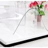 PVC Tablecloth Protector Table Cover Dining Table Cloth Plastic – 2134x1070x1.5 mm