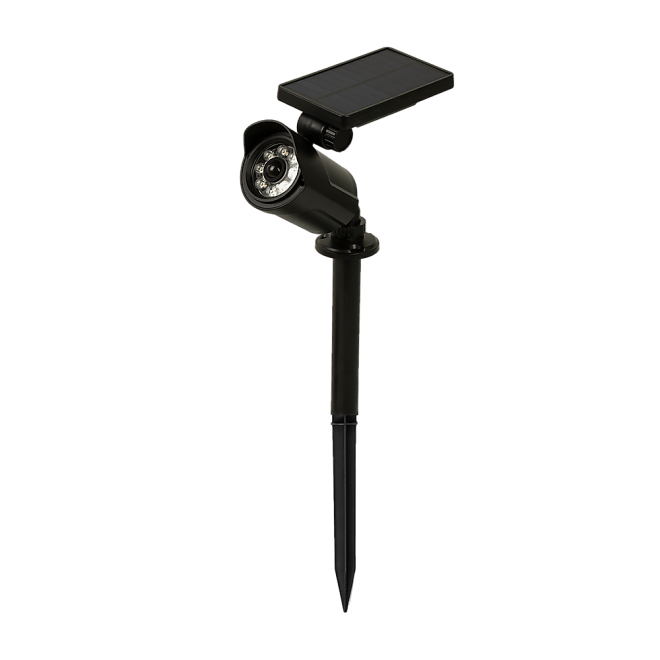 Solar LED Spotlight – Solar-powered motion-activated LED security light