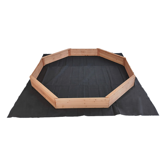 Kids Sand Pit Large Octagonal Wooden Sandpit