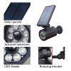 Solar LED Spotlight Motion Activated Security Light