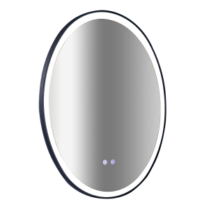 Oval Mirror LED Anti-Fog Illuminated Bathroom Living Room