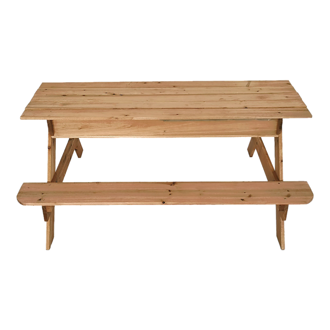 Sand & Water Wooden Picnic Table