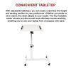 Laptop Desk Portable Mobile Computer Table Stand Adjustable Bed Study