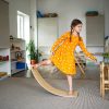 Wooden Wobble Balance Board for Kids Toddlers Adults