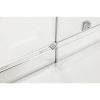 Adjustable 1100x900mm Double Sliding Door Glass Shower Screen in Chrome