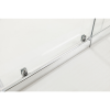 Adjustable 900x1200mm Double Sliding Door Glass Shower Screen in Chrome