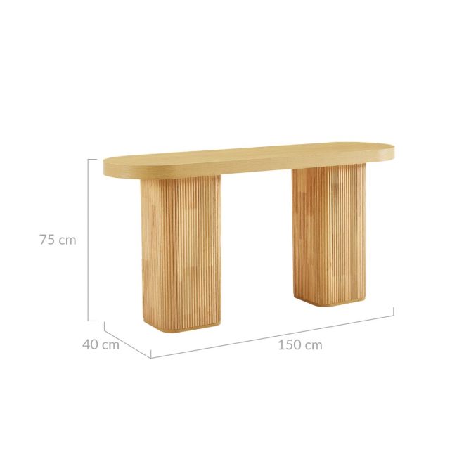 Tate Console Table – Natural