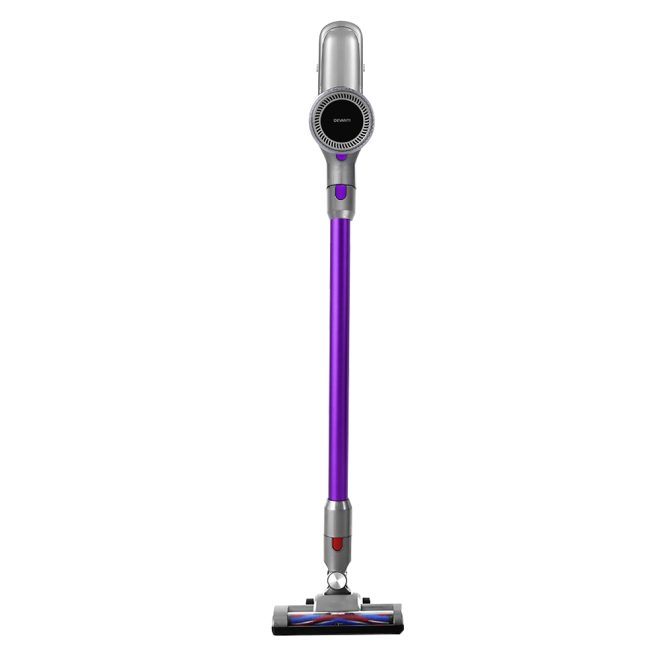 Handheld Vacuum Cleaner Cordless Bagless Stick Handstick Car Vac 2-Speed – Purple and Grey