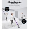 Handheld Vacuum Cleaner Cordless Bagless Stick Handstick Car Vac 2-Speed – Purple and Grey