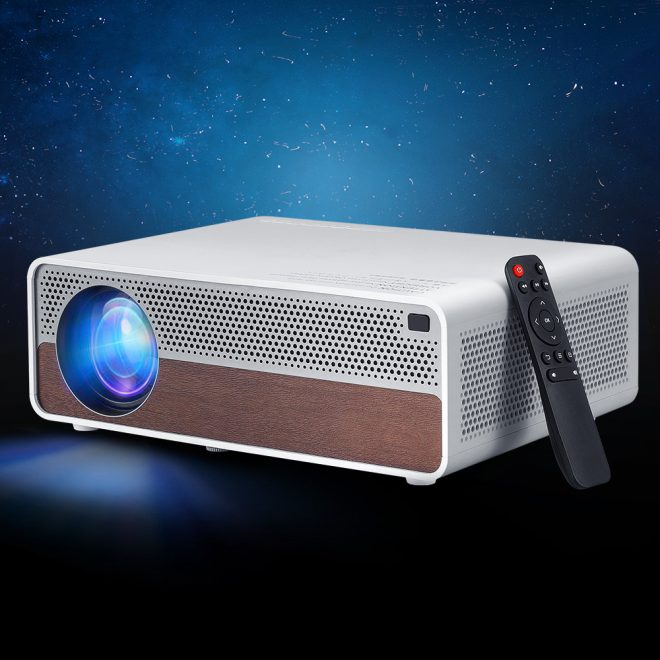 Portable Wifi Video Projector 4K Home Theater HDMI 1080P Native