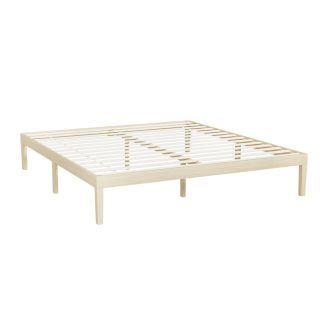 Bed Frame King Size Wooden Base Mattress Platform Timber Pine BRUNO