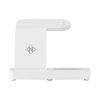 4-in-1 Wireless Charger Dock Fast Charging for Phone White