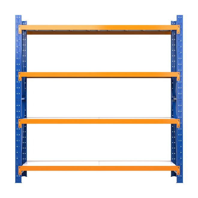 2Mx2M Garage Shelving Warehouse Rack Pallet Racking Storage Shelf Blue