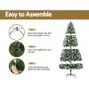 2.7M Christmas Tree with Pine Needle Snowy Xmas Tree 1765 Tips