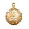 Christmas Inflatable Ball Bauble 60cm Outdoor Decoration Gold